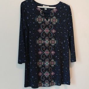 Croft & Barrow 3/4 sleeve top size XS